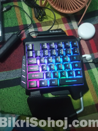 RGB ONE HAND GAMING KEYBOARD